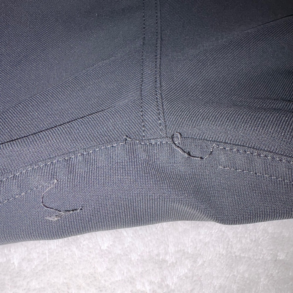 LULULEMON ABC Slim Fit Pant Mens 32 Black‎ Warpstreme Distressed Grunge Casual - Picture 9 of 13